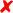 Red X